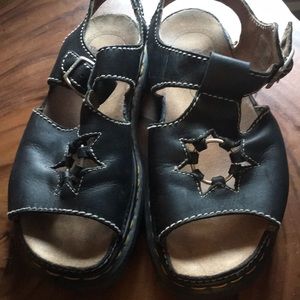 Doc Marten Sandals - unique star design
